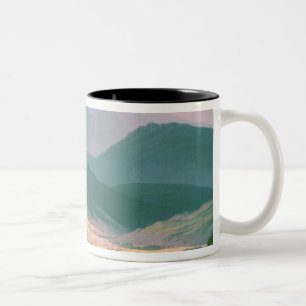 Taza Bicolor Paisaje en el Riesengebirge, 1810-11