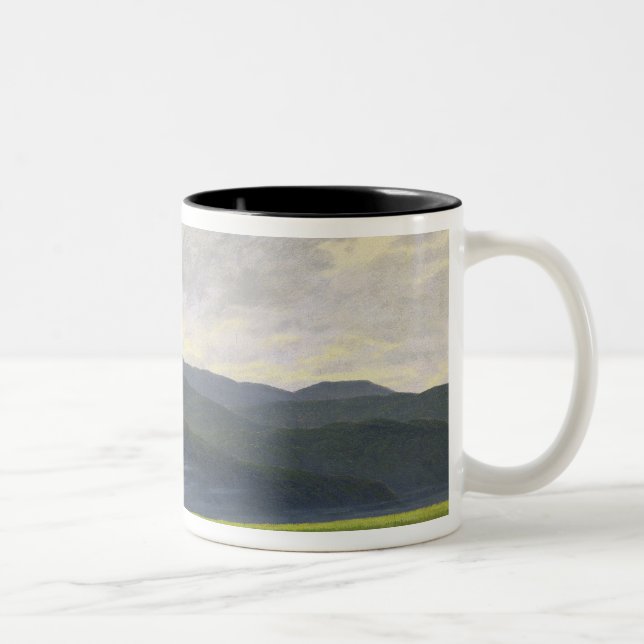 Taza Bicolor Paisaje montañoso (Derecha)