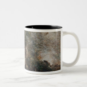 Taza Bicolor Paisaje o, mañana en el campo