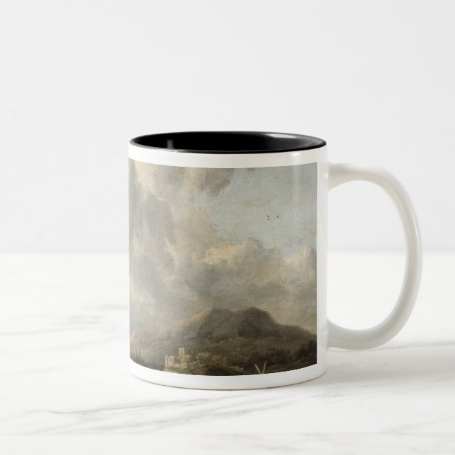Taza Bicolor Paisaje soleado (Derecha)