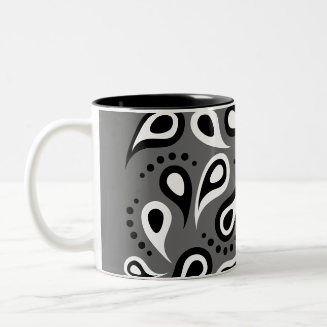 Taza Bicolor Paisley Coffee Mug (Izquierda)