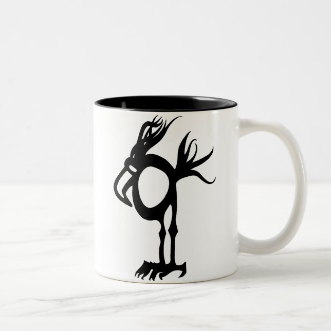 Taza Bicolor Pájaro (Derecha)