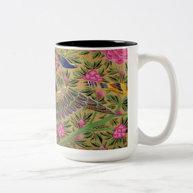 Taza Bicolor Pájaro de la vida (Derecha)