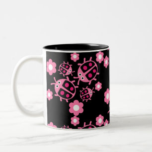 Taza Bicolor Pájaro Y Pájaro