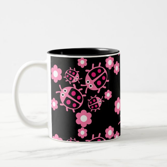 Taza Bicolor Pájaro Y Pájaro (Izquierda)