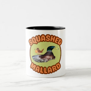 Taza Bicolor Pájaros con barba de mallard