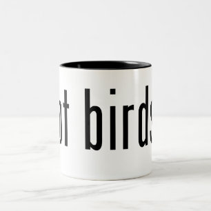 Taza Bicolor ¿pájaros conseguidos?