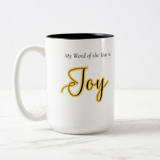 Taza Bicolor Palabra del año - Alegría