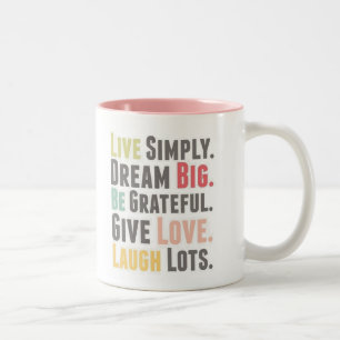 Taza Bicolor palabras sabias mug