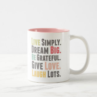 Taza Bicolor palabras sabias mug