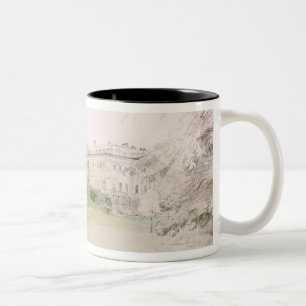 Taza Bicolor Palacio de Razumovsky (lápiz y w/c)