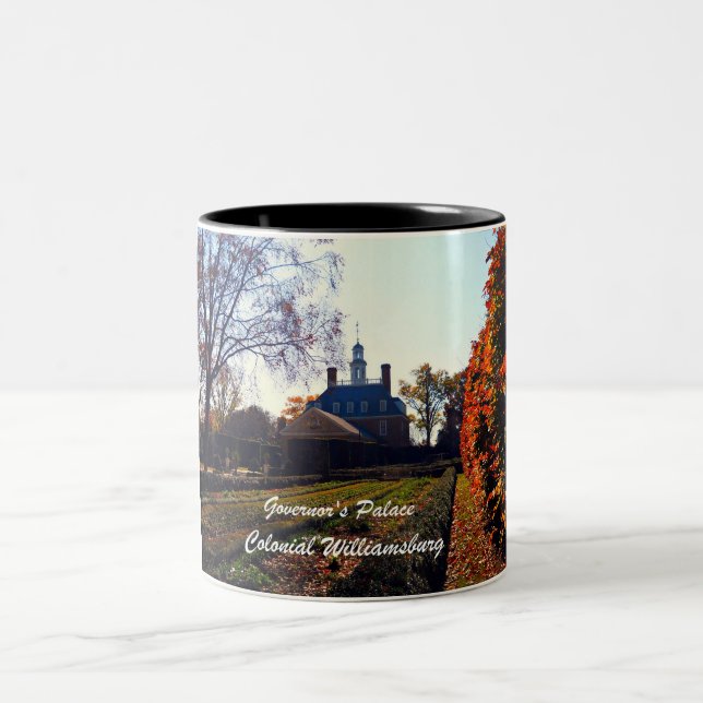 Taza Bicolor Palacio del Gobernador, Colonial Williamsburg (Centro)