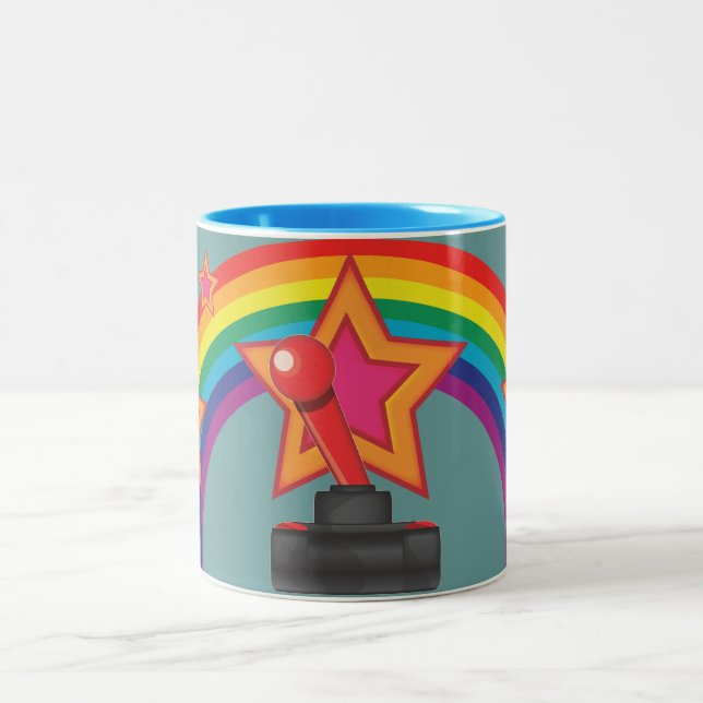 Taza Bicolor Palanca de mando (Centro)