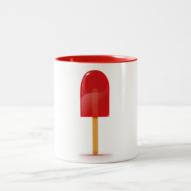 Taza Bicolor Paleta de hielo roja (Centro)