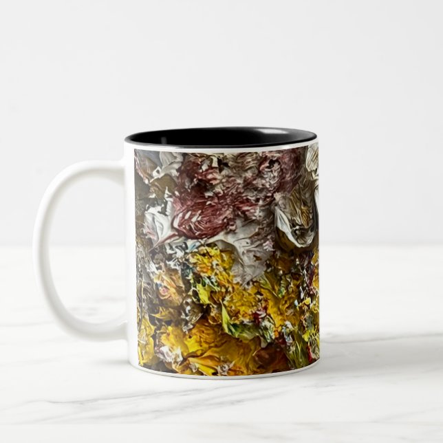 Taza Bicolor Paleta del artista #1 (Izquierda)