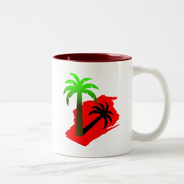 Taza Bicolor Palmera de Wisconsin (Derecha)