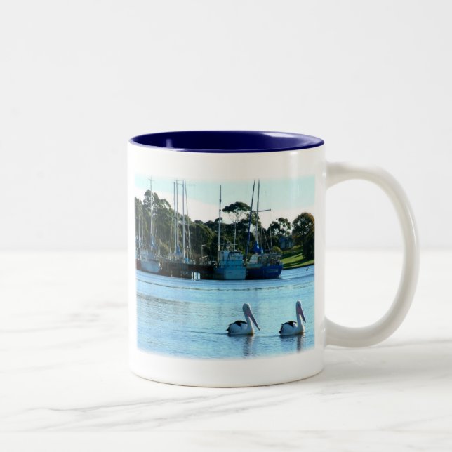 Taza Bicolor Pals de los pelícanos (Derecha)