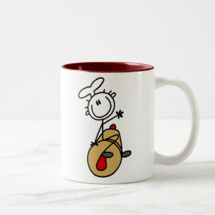 Taza Bicolor Panadero con Rodillo