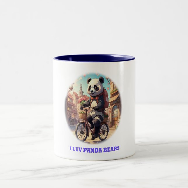 Taza Bicolor Panda Bears (Centro)