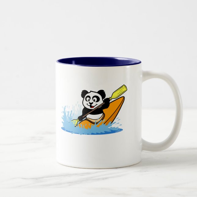 Taza Bicolor Panda kayak (Derecha)