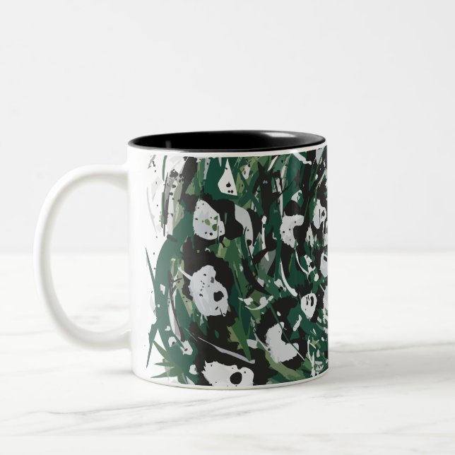 Taza Bicolor Panda-monium (Izquierda)