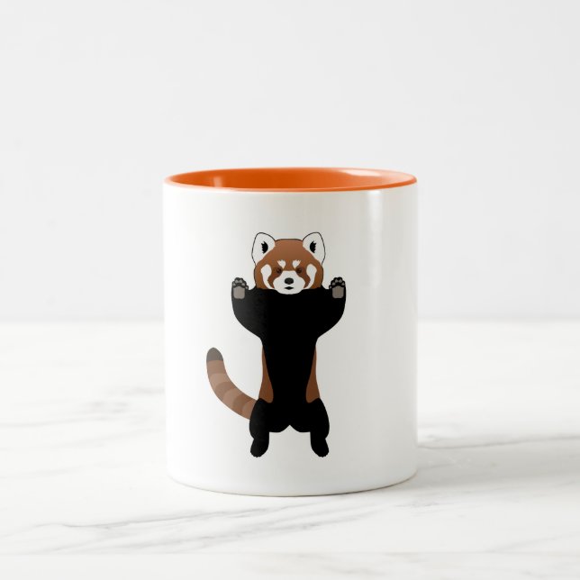 Taza Bicolor Panda rojo (Centro)