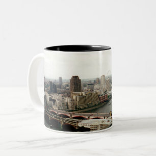Taza Bicolor Panorama del Támesis de Londres