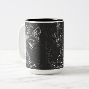 Taza Bicolor Pantera Negra — por BurnsInHell