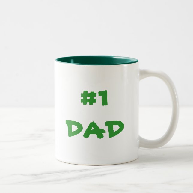TAZA BICOLOR PAPÁ #1 (Derecha)