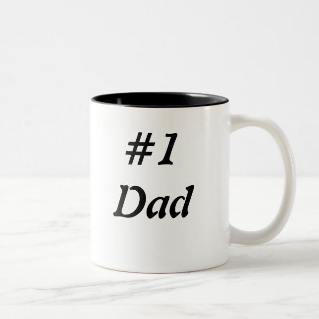 Taza Bicolor papá #1 (Derecha)