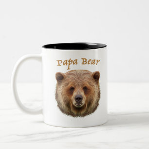 Taza Bicolor Papa Bear