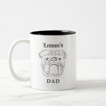 Papá de Bulldog Inglés