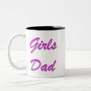 Taza Bicolor Papá de Chicas