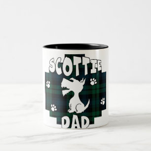 Taza Bicolor Papá del escocés