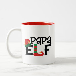Taza Bicolor Papa Elf