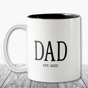Taza Bicolor Papá Establecido 