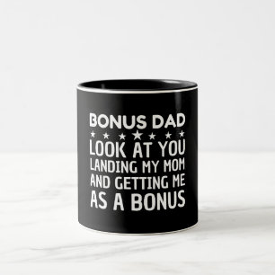 Taza Bicolor papá extra mira a ti, aterrizando a mi mamá y obte