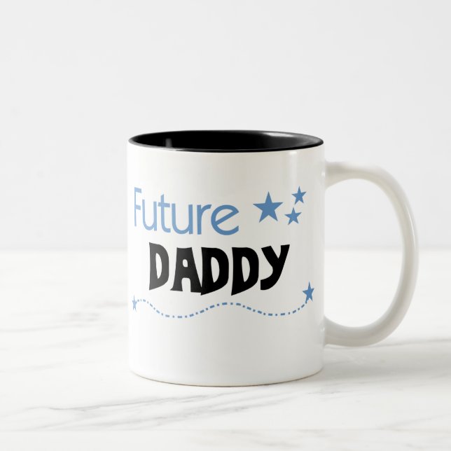 Taza Bicolor Papá futuro (Derecha)