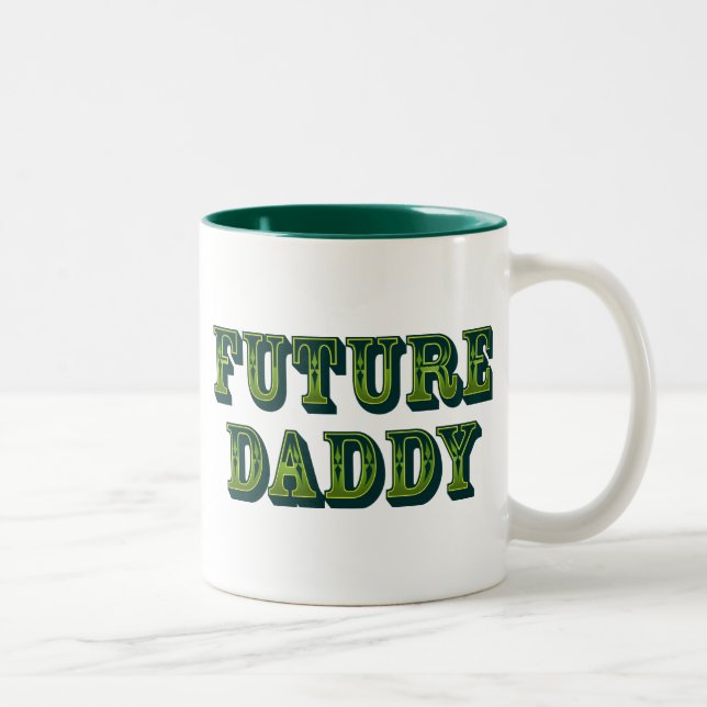 Taza Bicolor Papá futuro (Derecha)