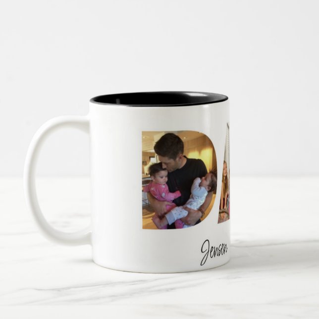 Taza Bicolor Papá Jensen Ackles  (Izquierda)