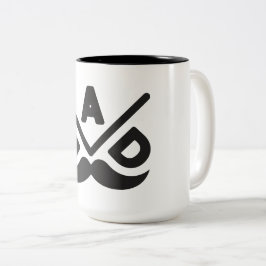 Taza Bicolor PAPÁ: Minimalismo Audaz