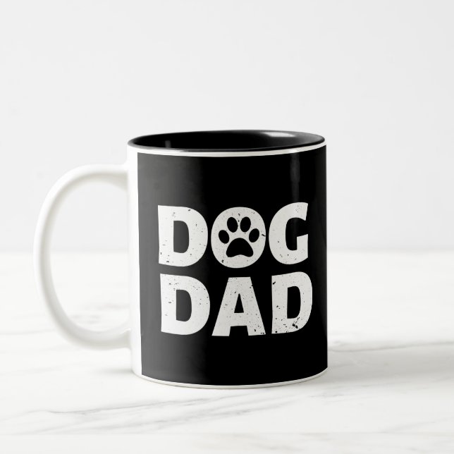 Taza Bicolor Papá Perro (Izquierda)