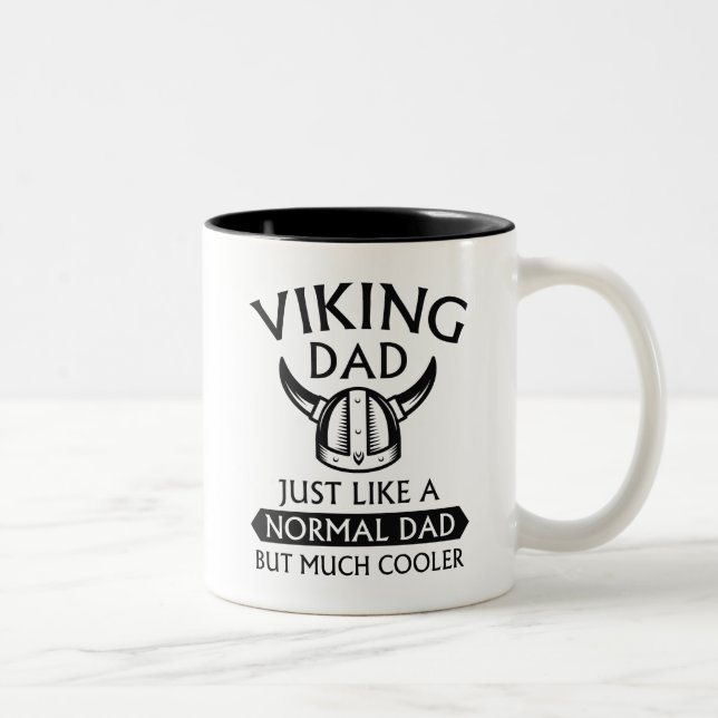 Taza Bicolor Papá Vikingo (Derecha)