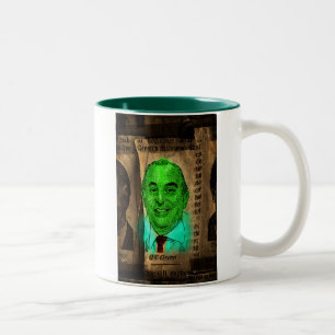 Taza Bicolor Papada WSJ verde