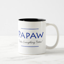Taza Bicolor Papaw Mejora Todo
