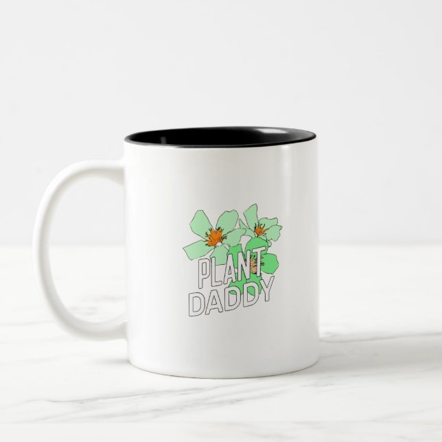Taza Bicolor Papi de planta (Izquierda)