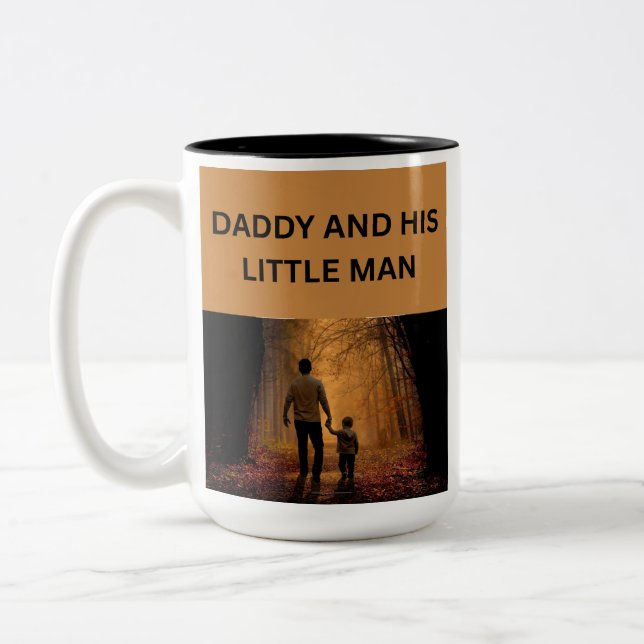 Taza Bicolor Papi y su pequeño (Izquierda)