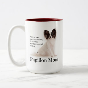 Taza Bicolor Papillon Mom Mug