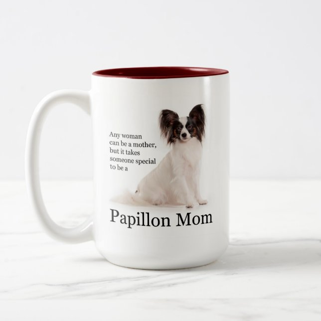 Taza Bicolor Papillon Mom Mug (Izquierda)