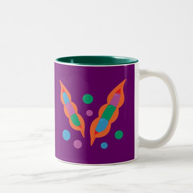 Taza Bicolor Pápodas fantásticos (Derecha)